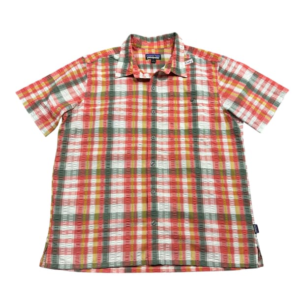 ✨ (바배) 파타고니아 체크 반팔 셔츠 