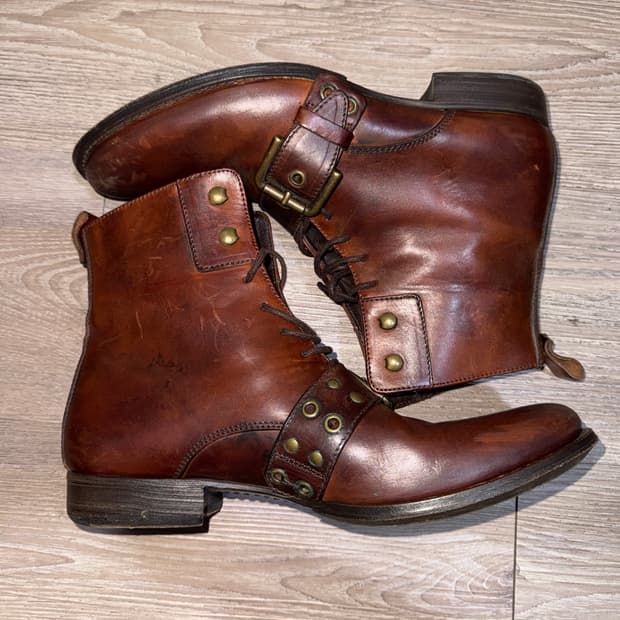 DOLCE&GABBANA 벨트 부츠