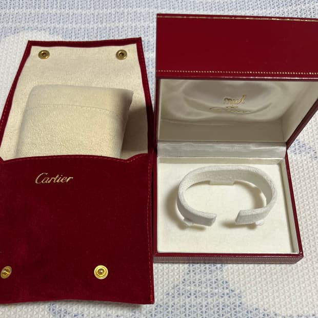 정품) 까르띠에 시계 파우치 (새상품) / 빈티지 머스트 시계 케이스 A