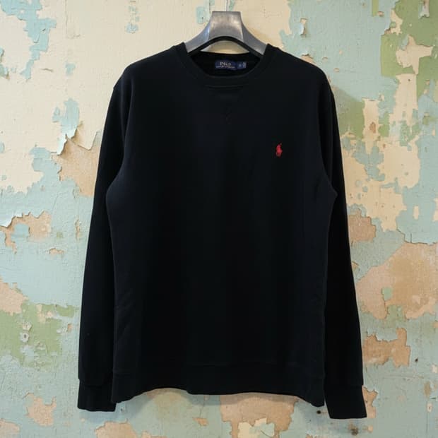 폴로 랄프로렌 블랙 맨투맨 XL