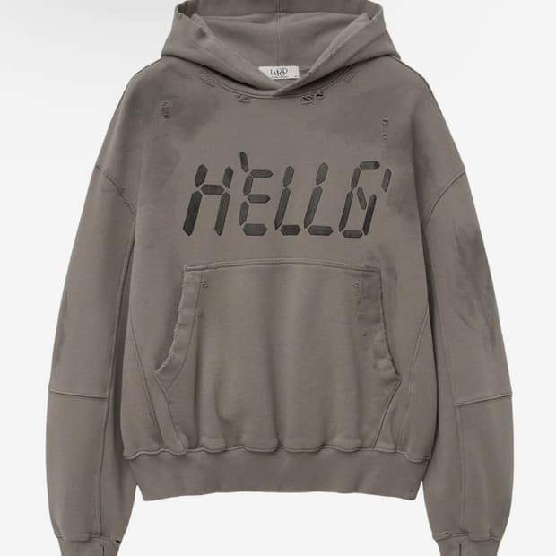 엘무드 LCD 크롭 스웻