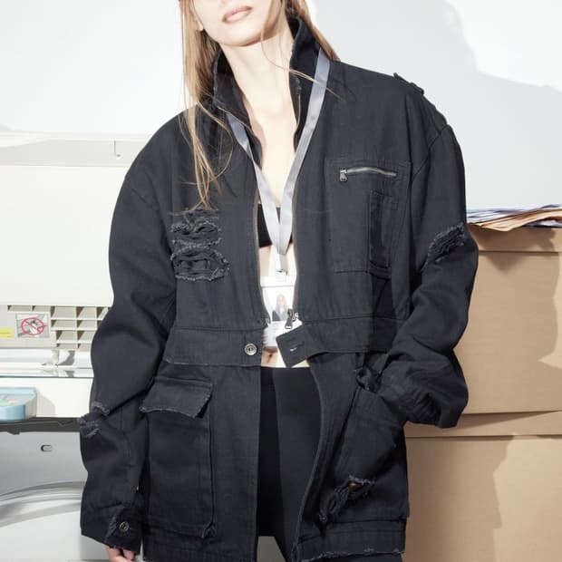 원가 28.6)보헤미안서울 DESTROYED FIELD JACKET