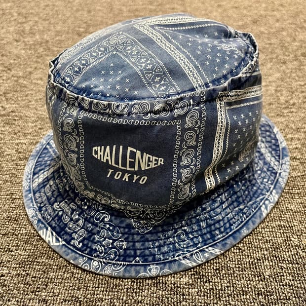 챌린져 도쿄 페이즐리 버킷햇 M 