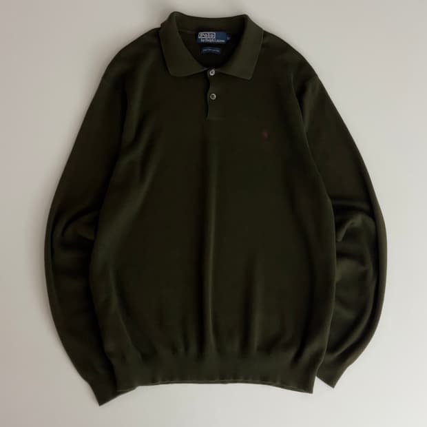 폴로 랄프로렌 카라 니트 XL