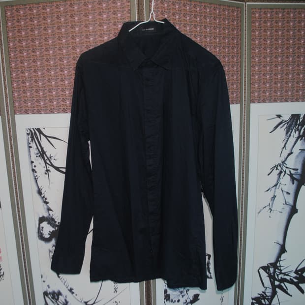 Kris van assche 뒷 절개 셔츠