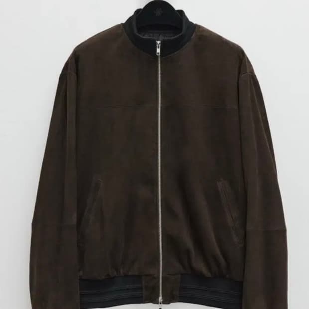 youth 유스 스웨이드 트랙 자켓 L