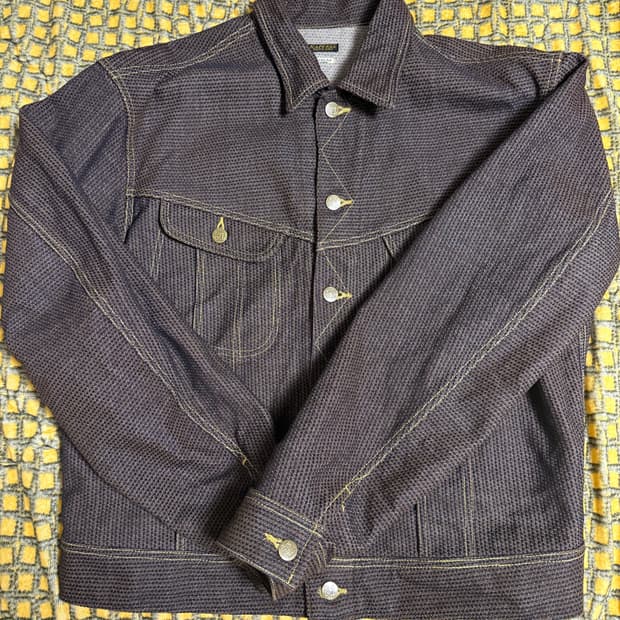 Kaptial 센츄리 no.5 웨스터너 브라운 48사이즈 레귤러핏.