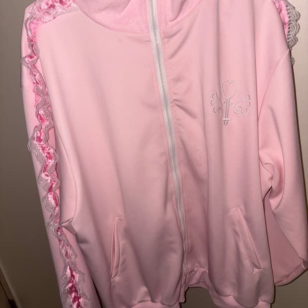 ACDCRAG 매지컬 레이스 트랙져지 핑크