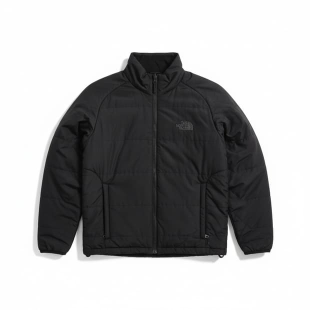 노스페이스 블랙 패딩 자켓
