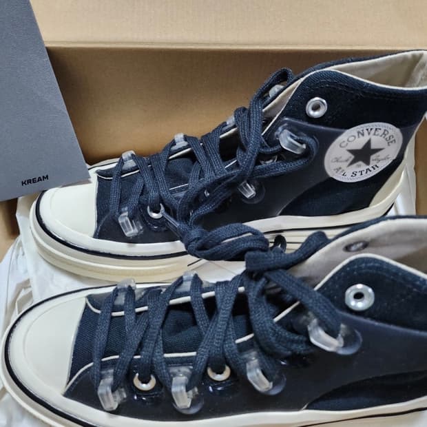 킴존스X컨버스 척 70 하이탑 블랙245