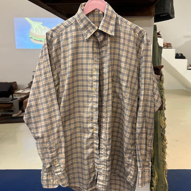 버버리 체크 셔츠