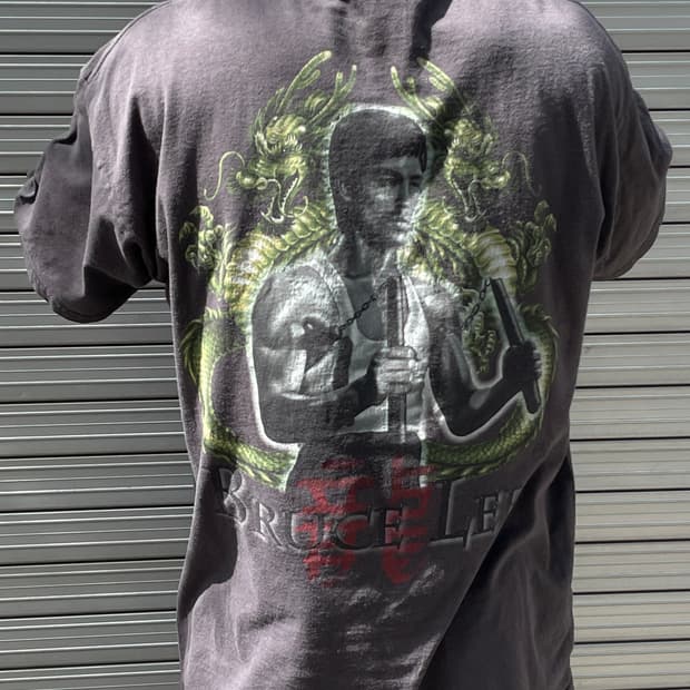 90s Bruce Lee Official Merchandise T-shi