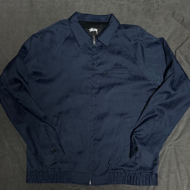 스투시 페이즐리자켓