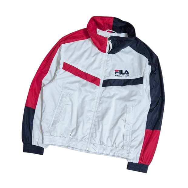 휠라 빅로고 바람막이