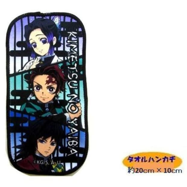 귀멸의칼날 손수건 일본 애니 굿즈