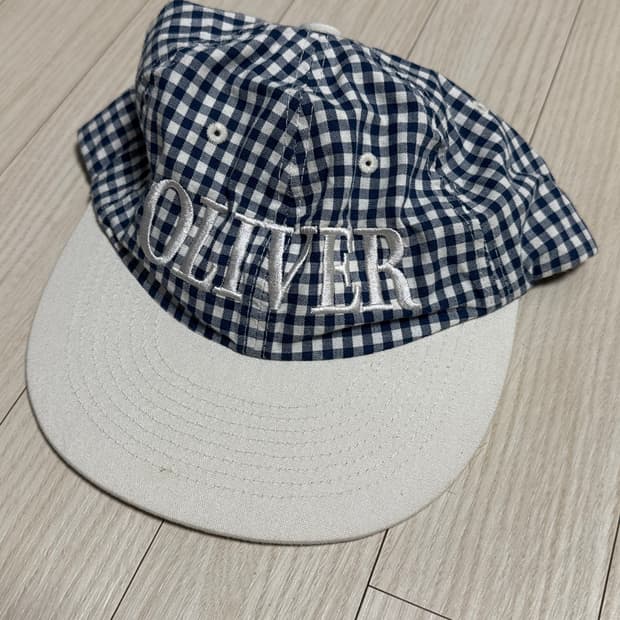 마스컴퍼니 체크 볼캡