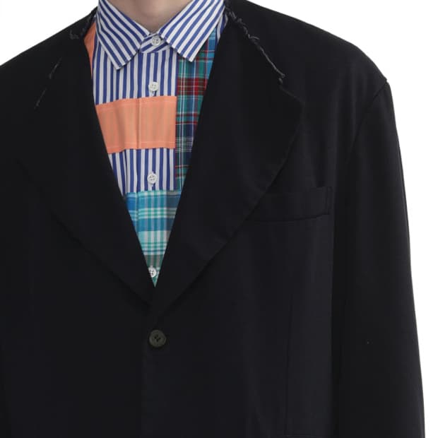 꼼데가르송 SHIRT 셔츠 / 25SS 로어 라펠 자켓 / M