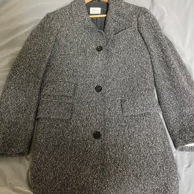 Billy reid 회색 Astor 코트 스몰 사이즈
