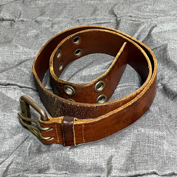 Vintage belt brown