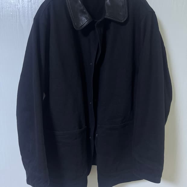 [2] 24aw comoli 코모리 데님 레더 자켓