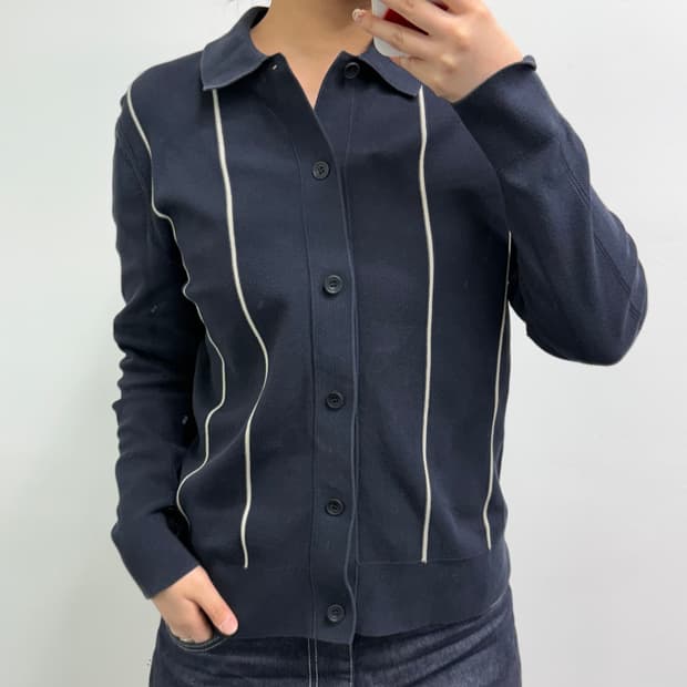 [XS] 코스 스트라이프 니트 가디건