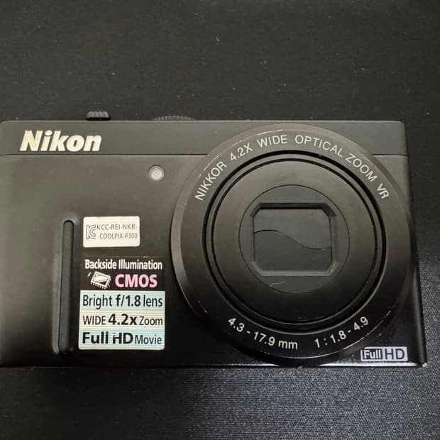 [풀박스] 니콘 쿨픽스 P300 디카