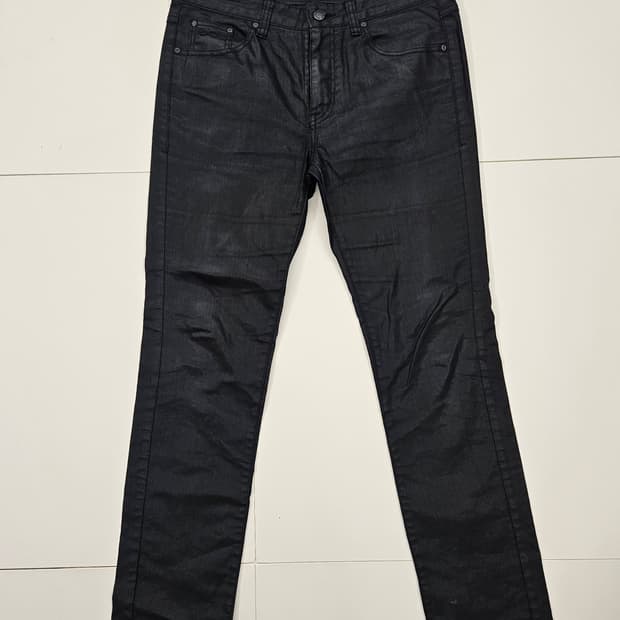 누디진 플랙진 블랙 코팅진 34사이즈