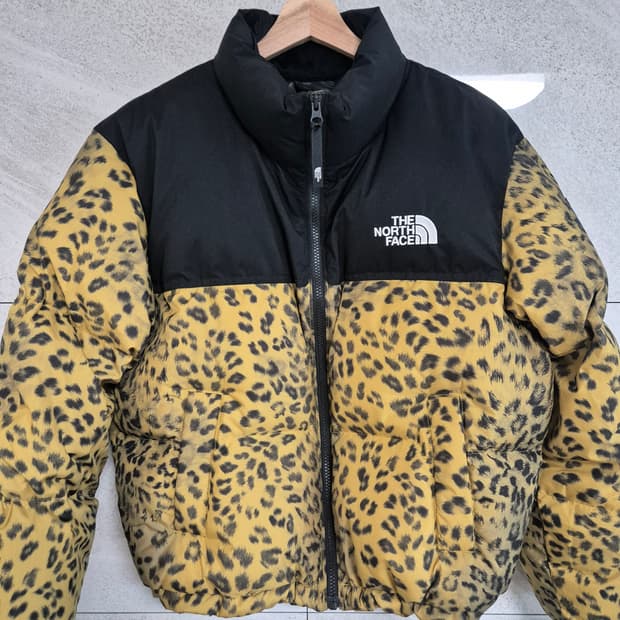 노스페이스 화이트라벨 노벨티 눕시 다운패딩 레오파드L 95
