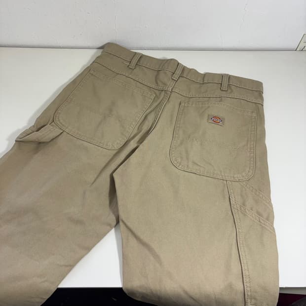 32 L 디키즈 베이지 레귤러핏 초어코튼 카펜더팬츠