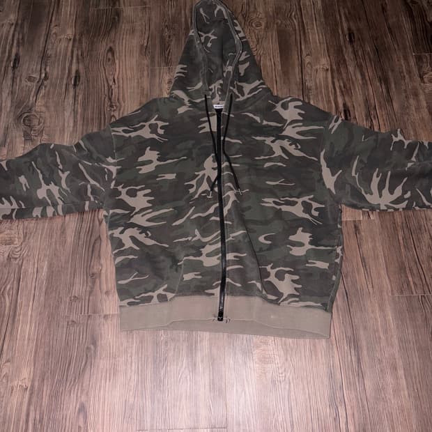 카모 후드집업
