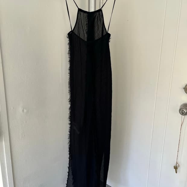 PERVERZE Sheer slip dress