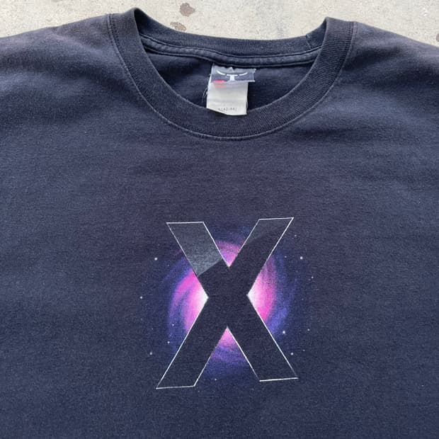 00s 애플 맥 OS X 10.5 빈티지 티셔츠