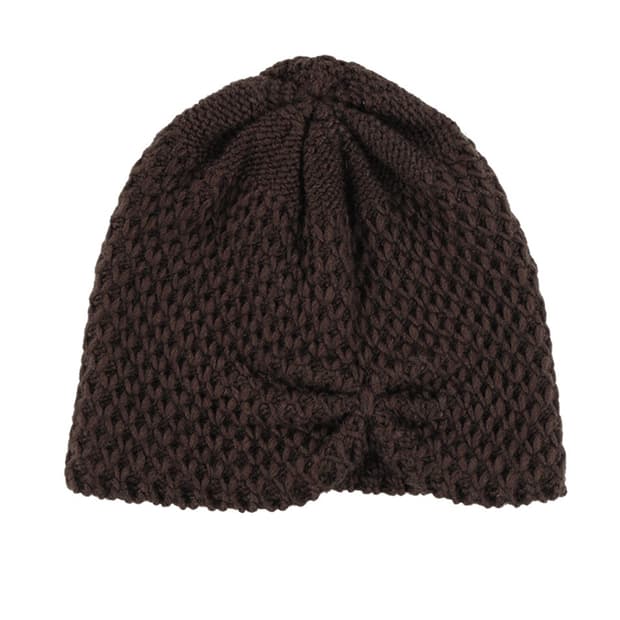 코이세이오 리본비니 다크브라운