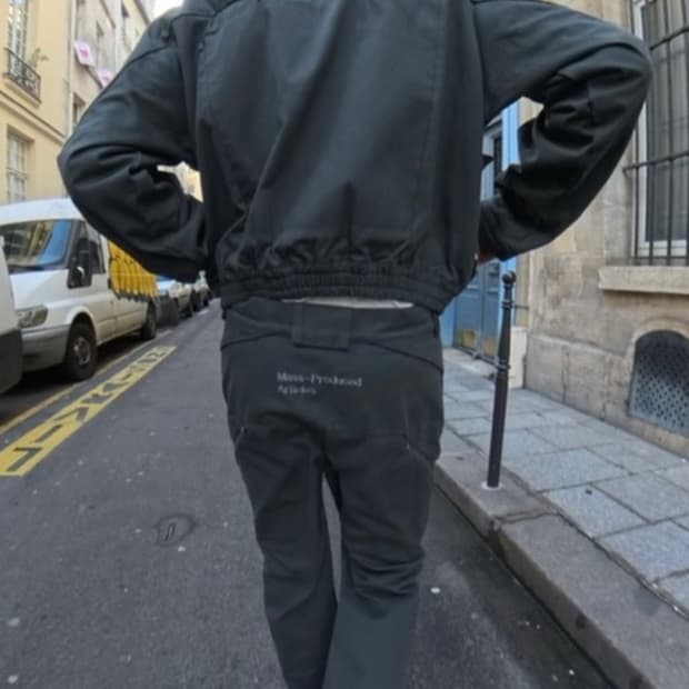 (신상) 플라스틱프로덕트 코튼 팬츠