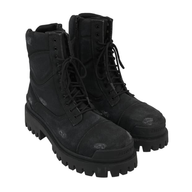 발렌시아가 컴뱃 스트라이크 부츠 블랙 [ 41 ]