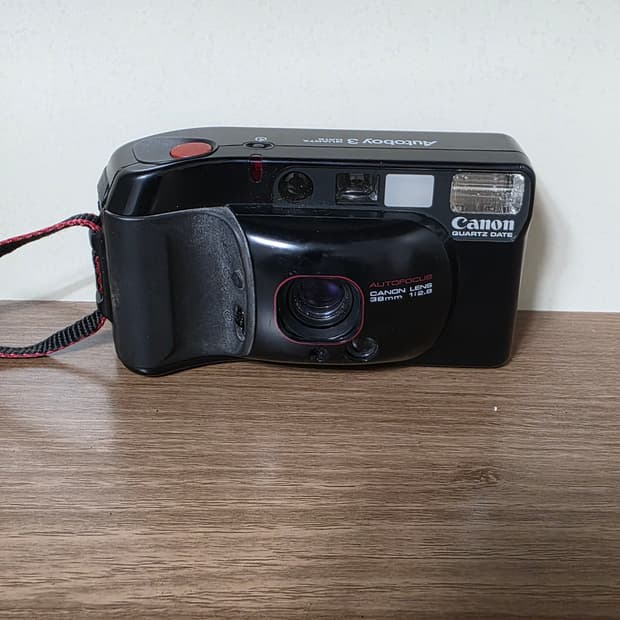 캐논 오토보이3 쿼츠데이트 필름카메라