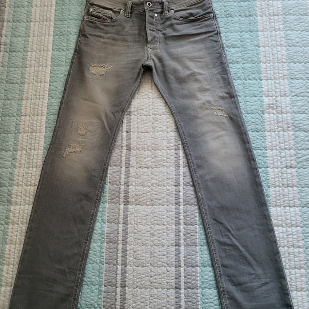 디젤 Diesel safado 084DV 사파도 데미지리페어 그레이워싱진