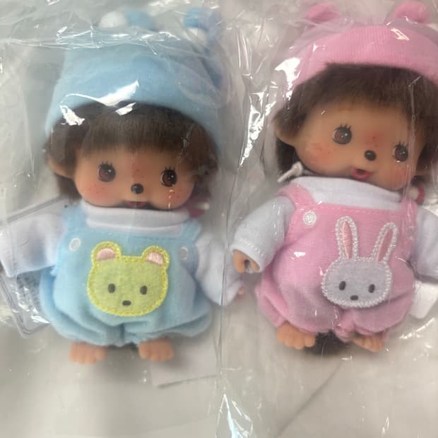 베이비 아기 몬치치 블루 핑크 새상품 새상품