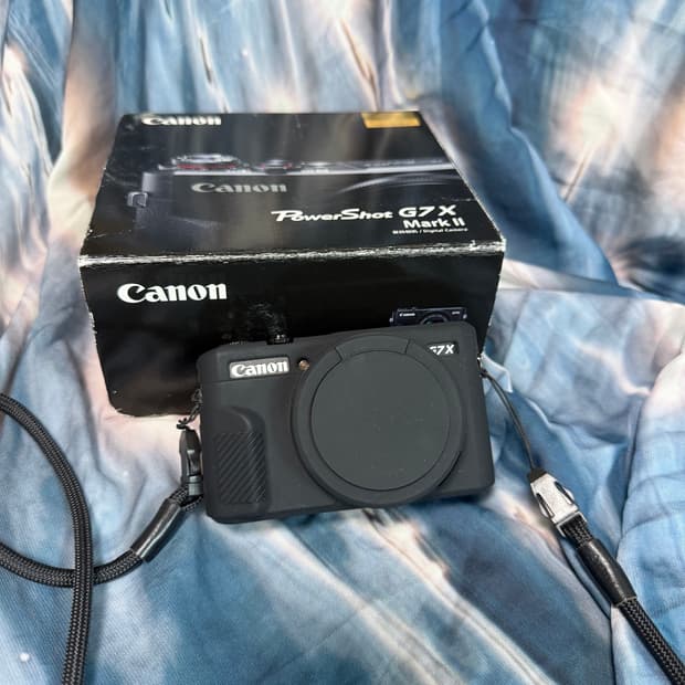 캐논 g7 mark2 카메라