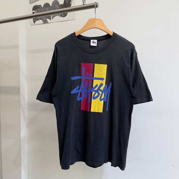 빈티지 STUSSY 반팔 티셔츠