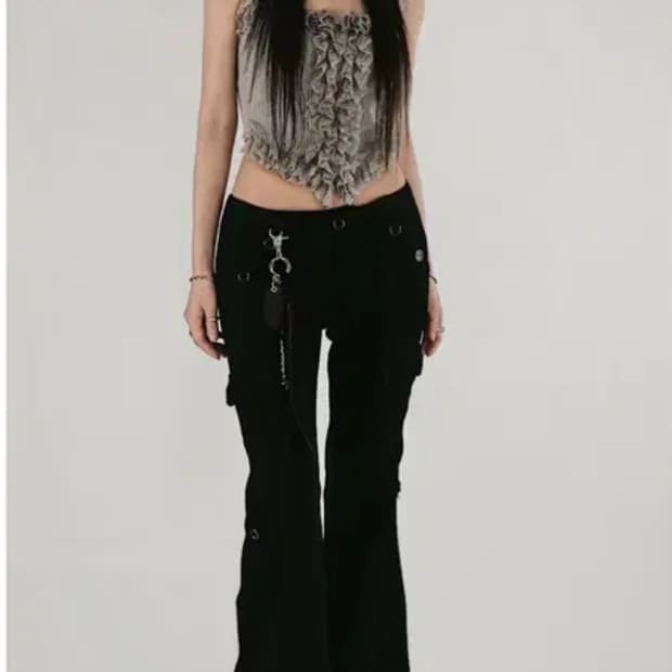 시크윈 로우라이즈 팬츠 보헤미안서울