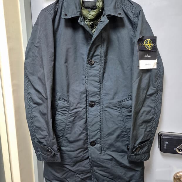 스톤아일랜드 / David TC 카코트 카키 / S