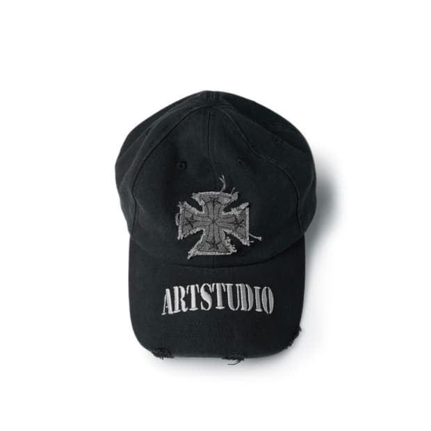 Etce CROSS DESTROYED CAP (BLACK)