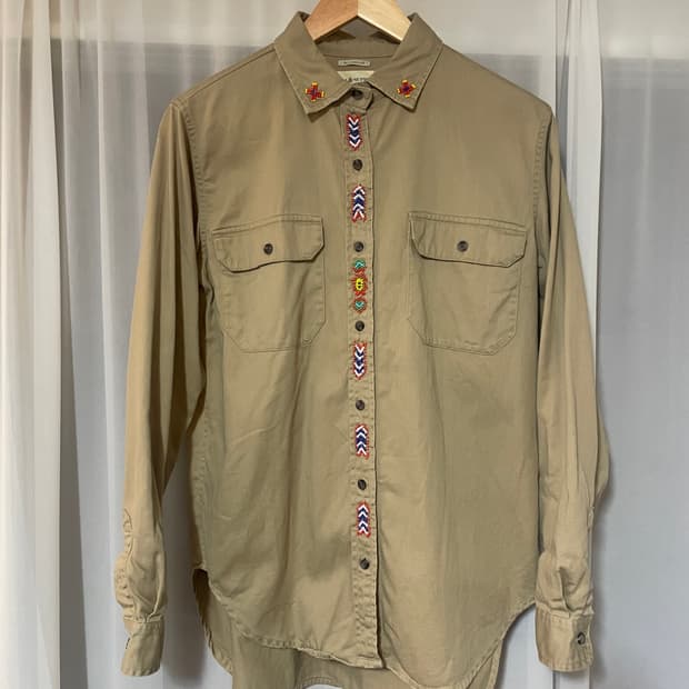 [m]데님서플라이 비즈 셔츠