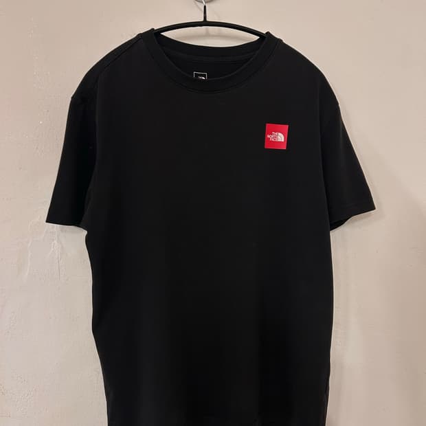 노스페이스 반팔티 M/95 블랙