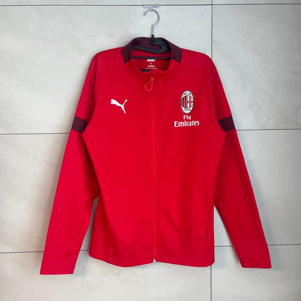 푸마 AC밀란 챔피언스 리그 트랙 자켓 져지 레드 [L]