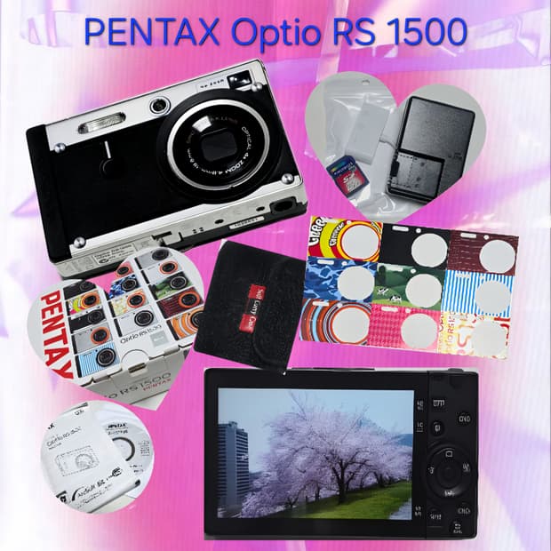 펜탁스 옵티오 RS1500/풀박/미품/바로사용가능