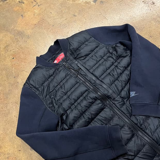 [정품/L] 나이키 써마 핏 ADV 에어로로프트 리펠 다운 러닝 재킷 b