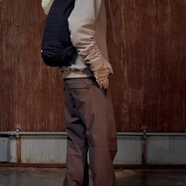 3)xlim ep2 SYNOPSIS 04 Trousers brown