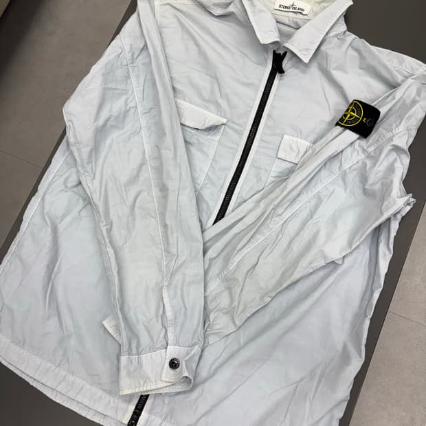 스톤아일랜드 오버셔츠 XL 라이트블루